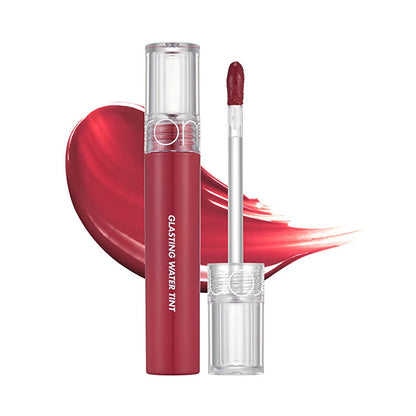 rom&amp;nd Glasting Water Tint Colored Lip Gloss 02 Red Drop