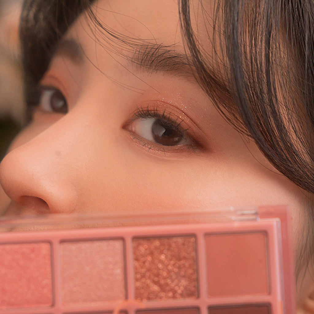 rom&amp;nd Better Than Palette Far Palette 08 Peach Dalhia Garden