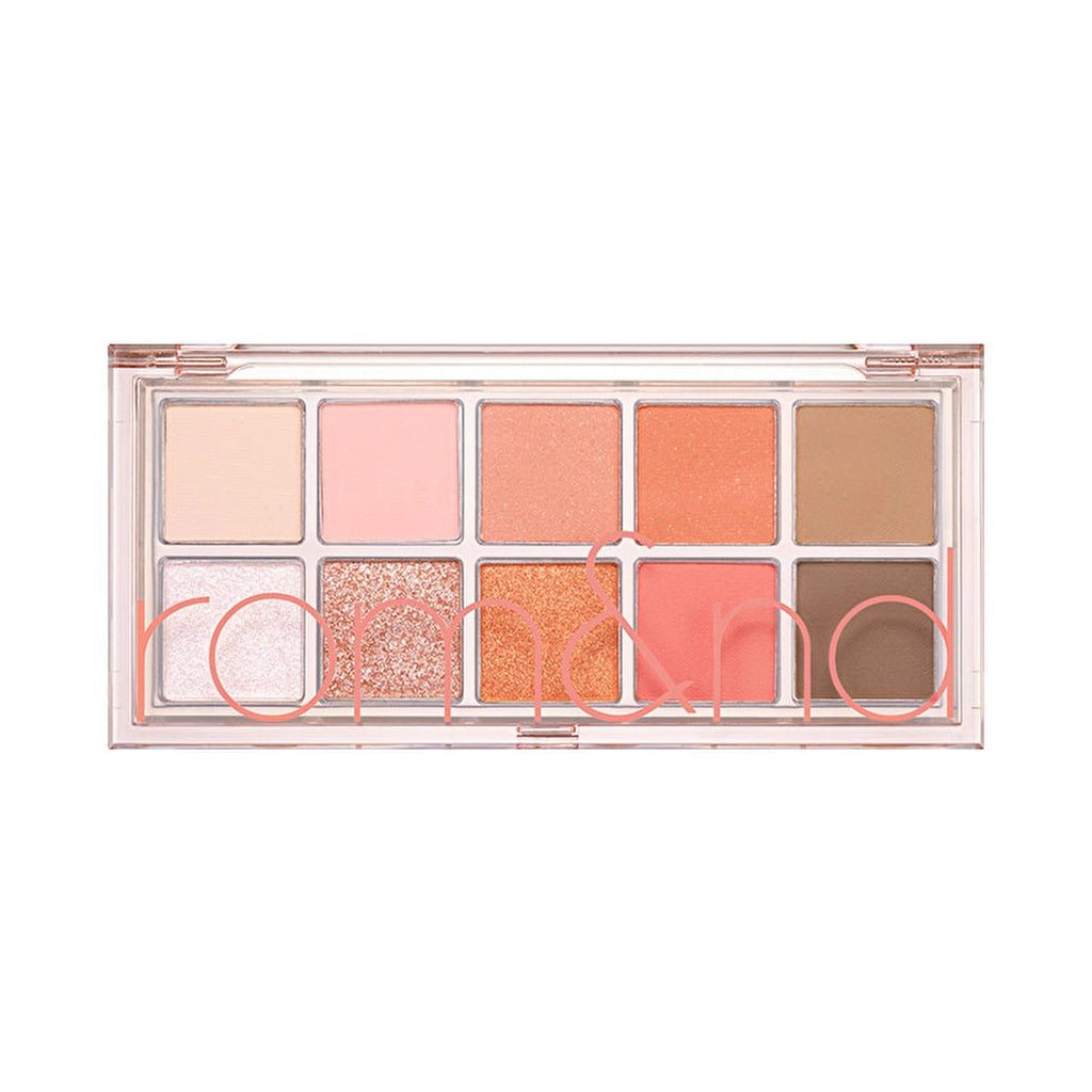 rom&amp;nd Better Than Palette Far Palette 08 Peach Dalhia Garden