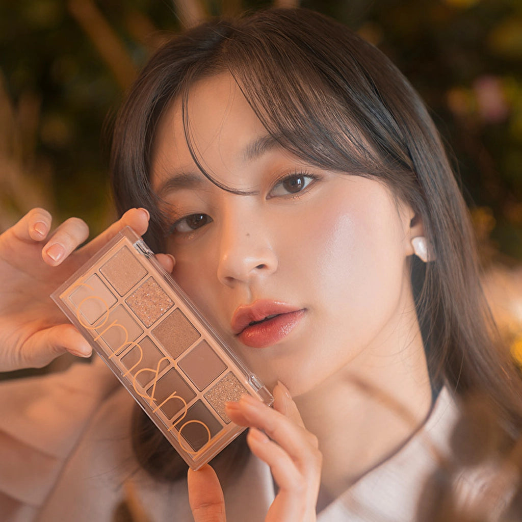 rom&amp;nd Better Than Palette Far Palette 08 Peach Dalhia Garden