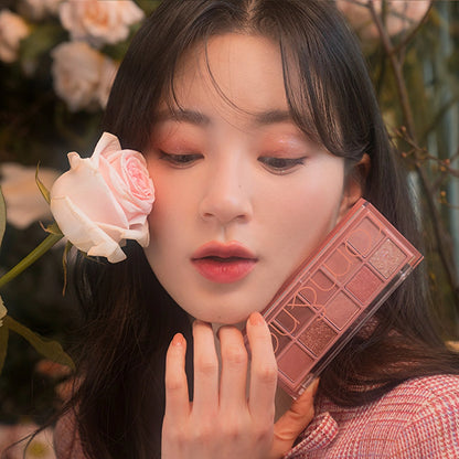 rom&amp;nd Better Than Palette Far Palette 08 Peach Dalhia Garden