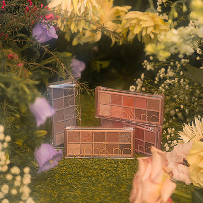 rom&amp;nd Better Than Palette Far Palette 08 Peach Dalhia Garden