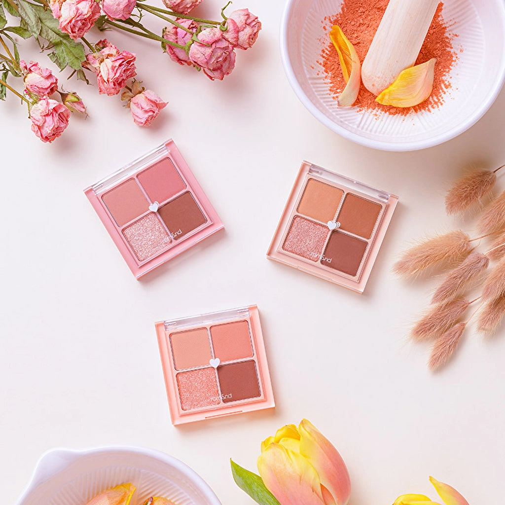 rom&amp;nd Better Than Eyes Eyeshadow Palette 01 Dry Mango Tulip