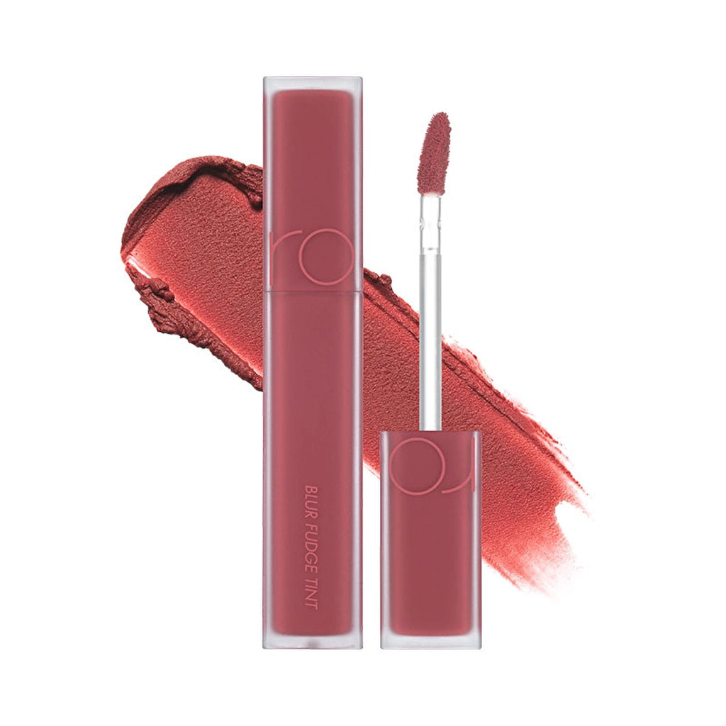 rom&amp;nd Blur Fudge Tint Liquid Matte Lipstick 07 Cool Rose Up