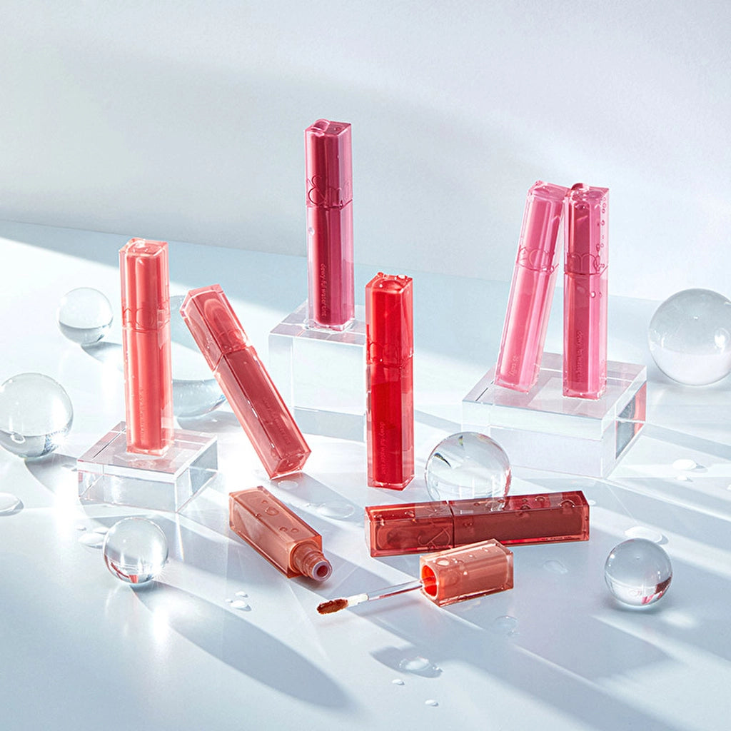rom&amp;nd Dewy Full Water Tint Colored Lip Gloss 08 Berry Divine