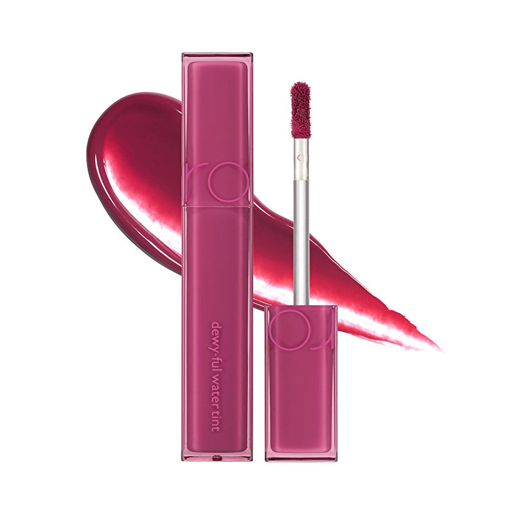 rom&amp;nd Dewy Ful Water Tint Colored Lip Gloss 13 Custard Mauve