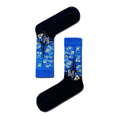 Carnaval Socks Set of 7 Art Socks
