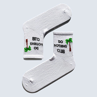 Carnaval Socks Set of 7 Slogan Design Socks