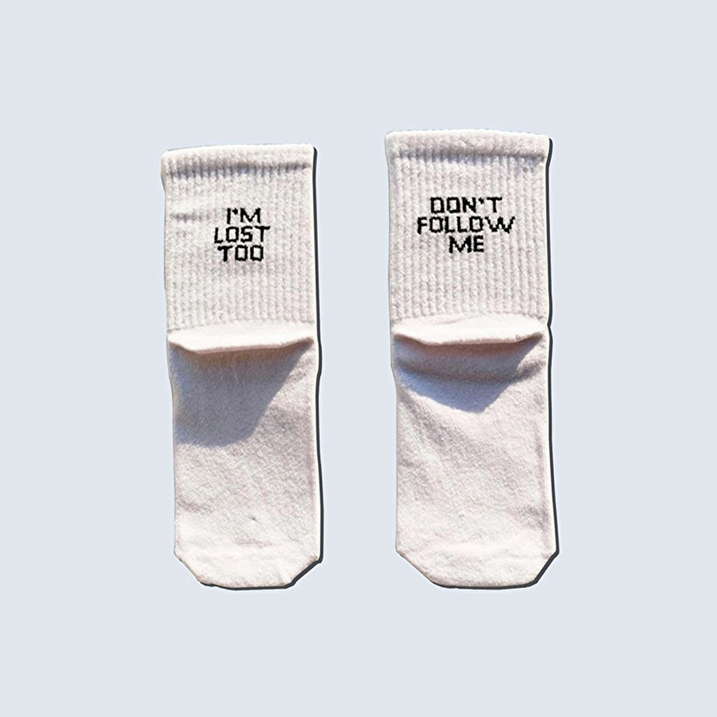 Carnaval Socks Set of 7 Slogan Design Socks