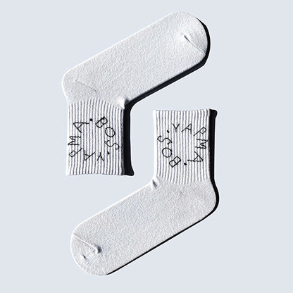 Carnaval Socks Set of 7 Slogan Design Socks