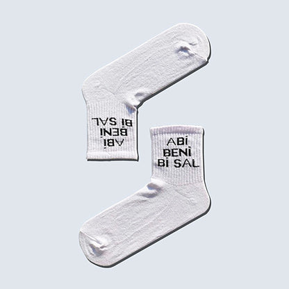 Carnaval Socks Set of 7 Slogan Design Socks