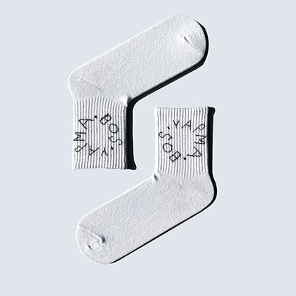 Carnaval Socks Set of 7 Slogan Design Socks