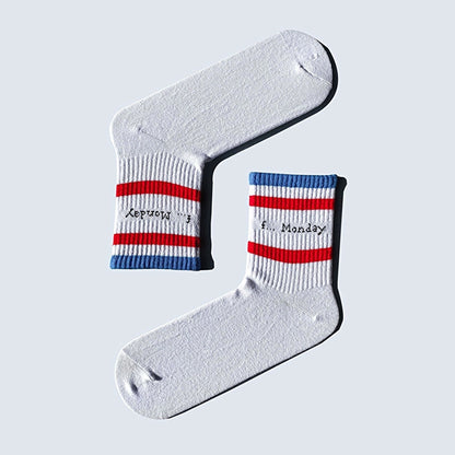 Carnaval Socks Set of 7 Slogan Designed Socks