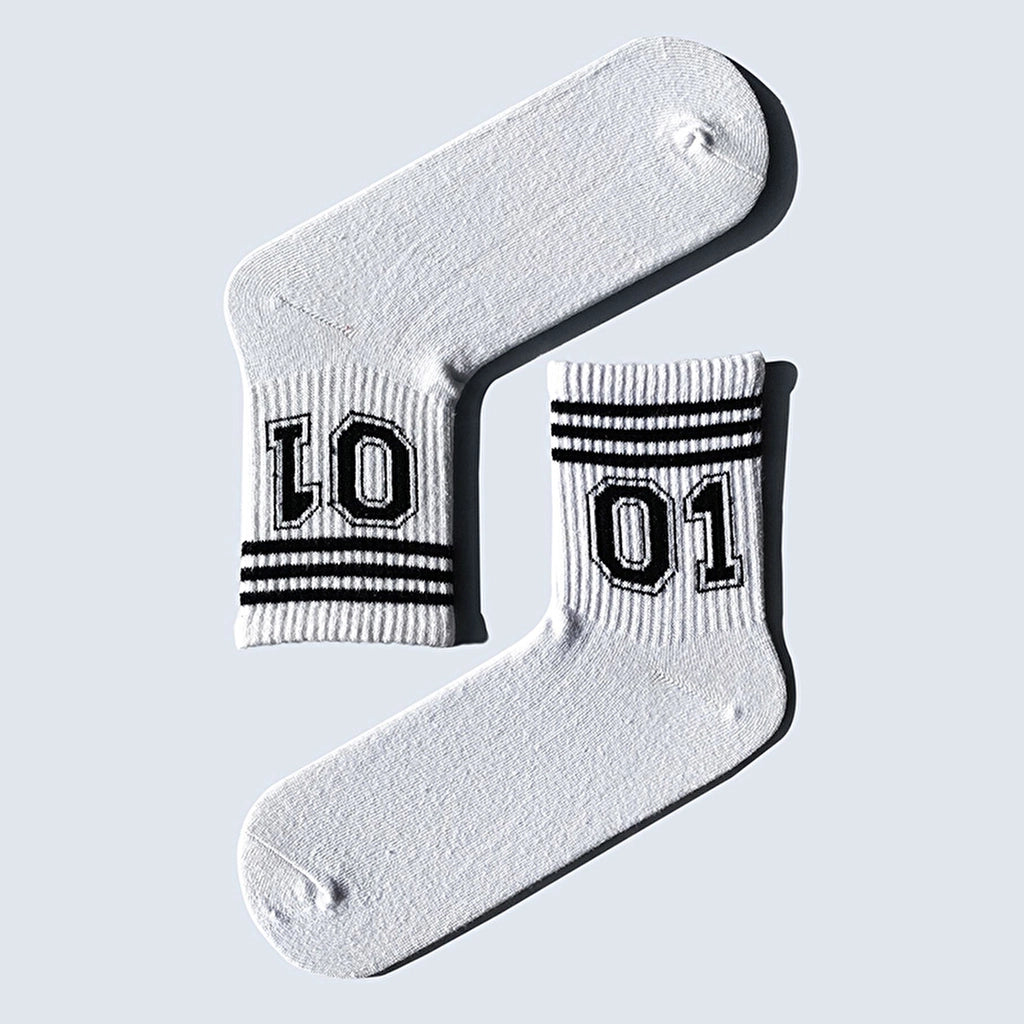 Carnaval Socks Set of 7 Slogan Designed Socks