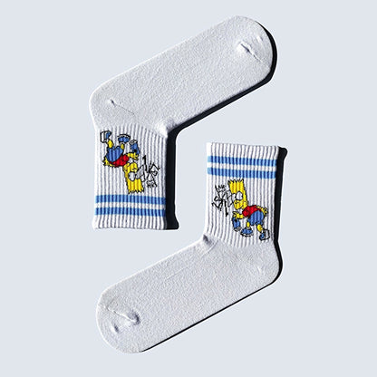 Carnaval Socks Set of 7 Slogan Designed Socks