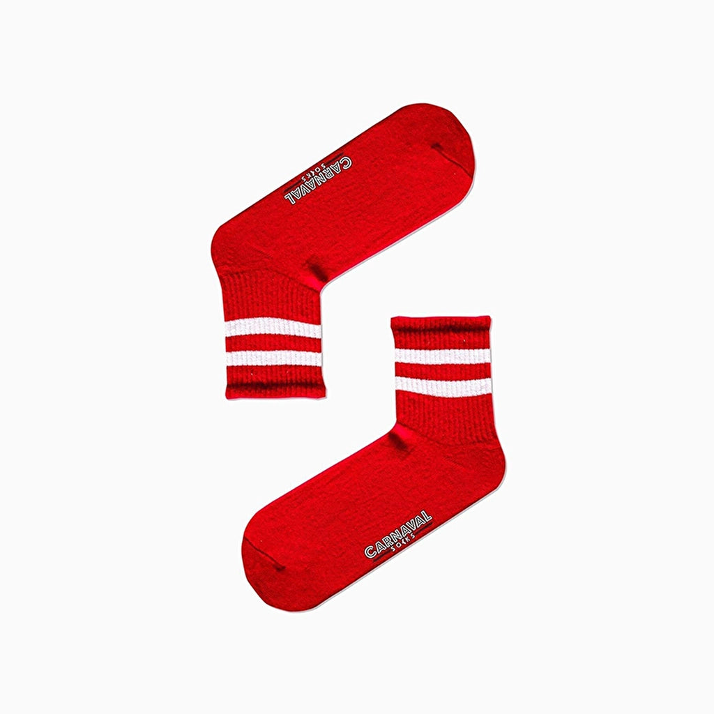 Carnaval Socks Set of 7 Circle Patterned Colorful Socks