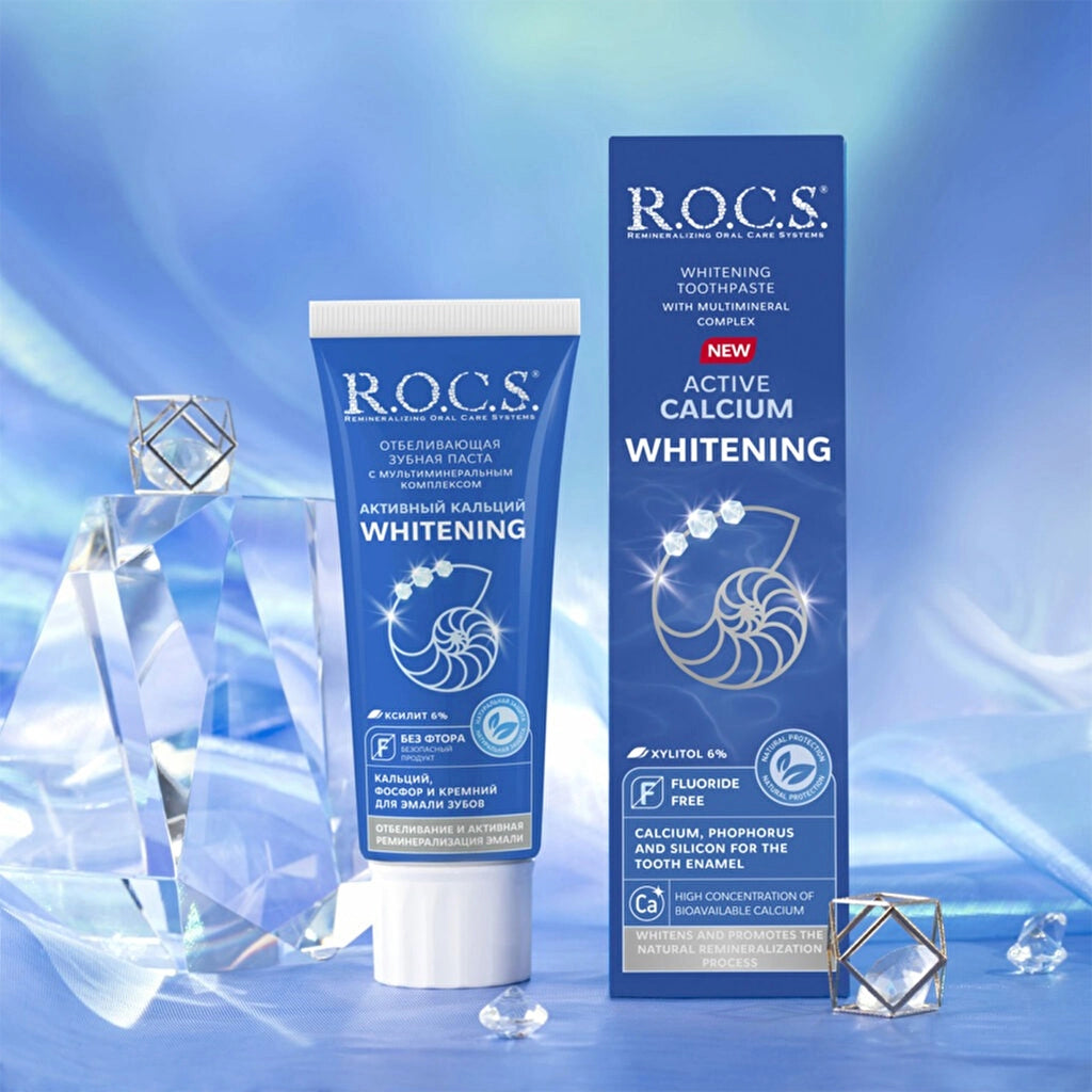 Rocs Active Calcium Extra Whitening Toothpaste 94 gr