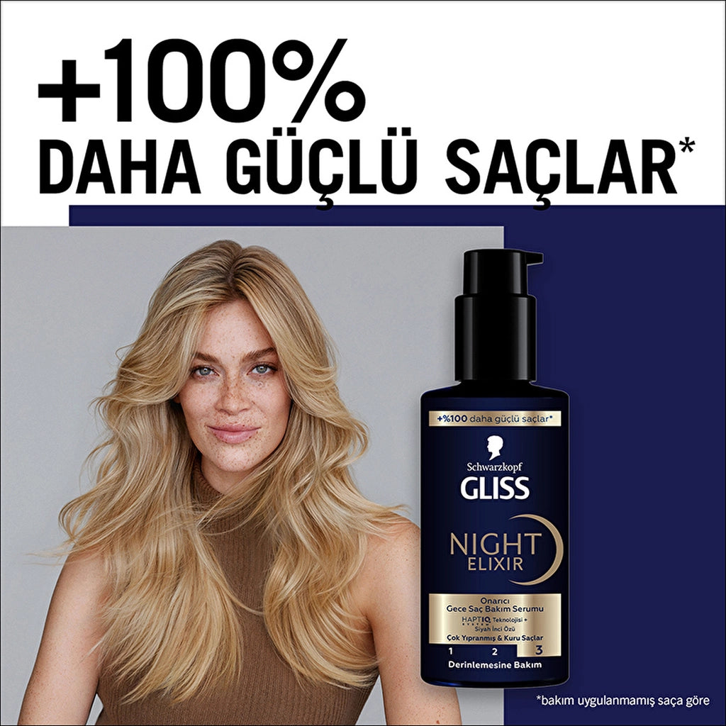 Gliss Night Elixir Repairing Night Hair Care Serum 100 ml