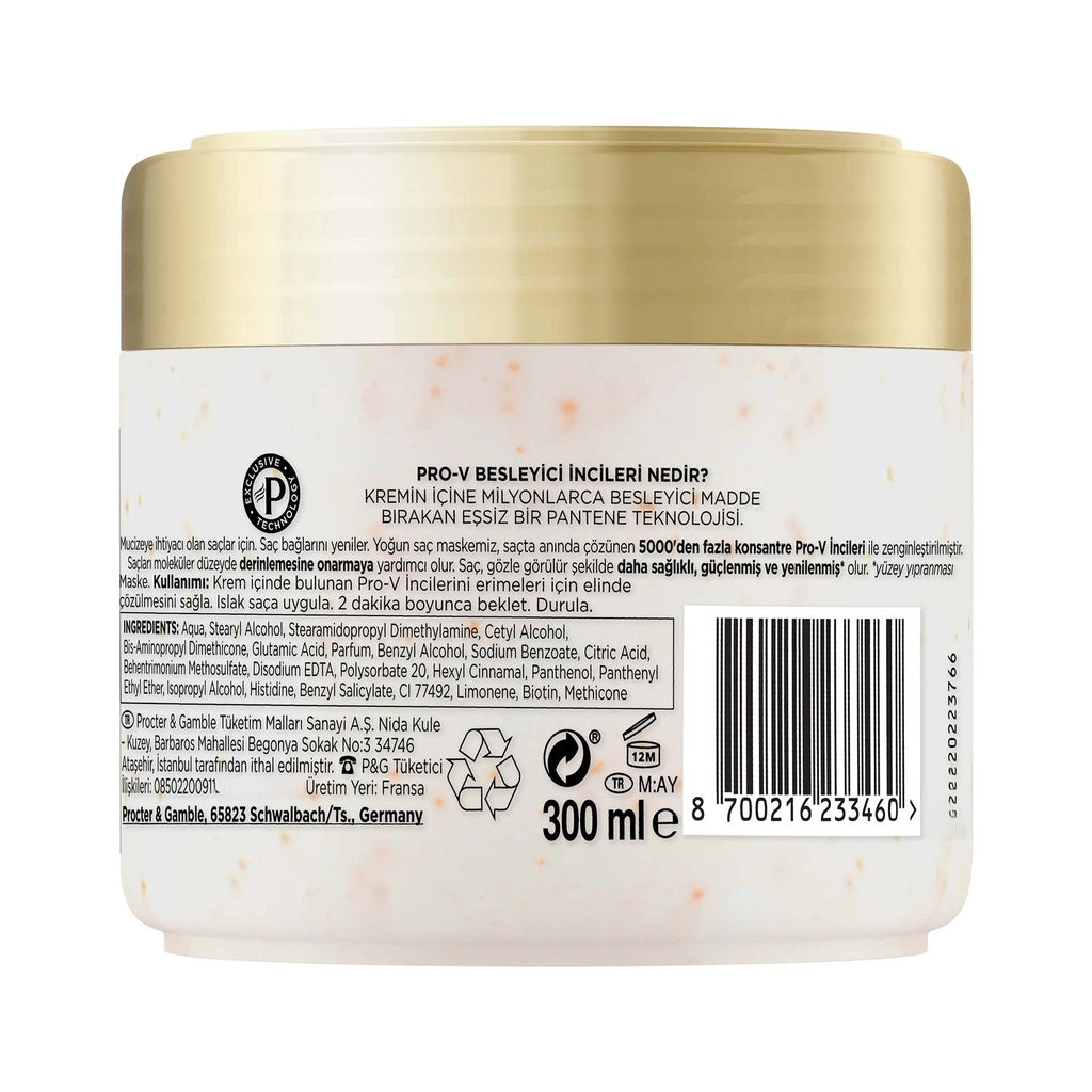Pantene Pro-V Miracles Molecular Bond Repair Renewing Hair Mask with Nourishing Pearl 300 ml
