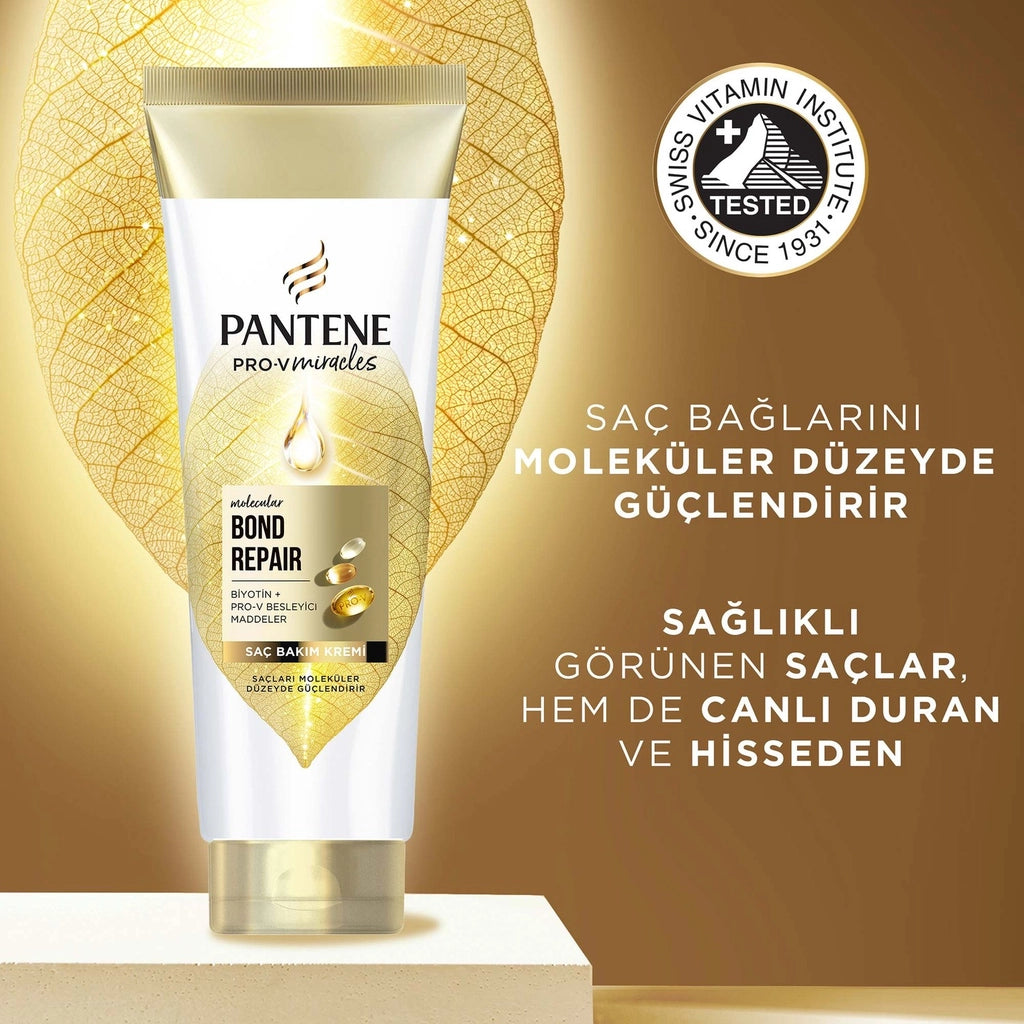 Pantene Pro-V Miracles Molecular Bond Repair Hair Care Cream for Damaged Hair 160 ml