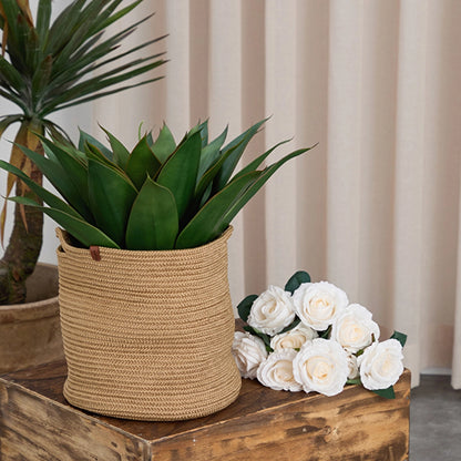 Coco Clementine Jute Wicker Basket COCO24011