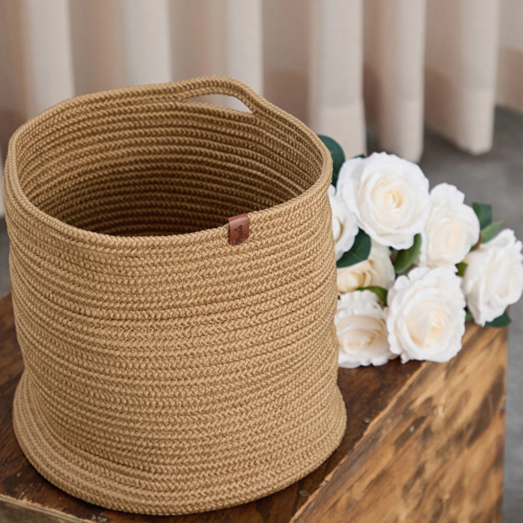Coco Clementine Jute Wicker Basket COCO24011
