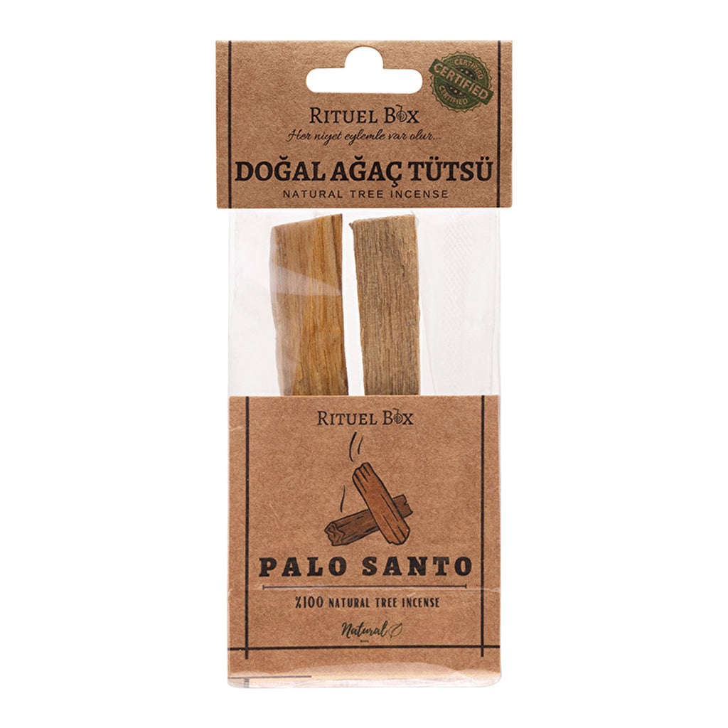 Ritüel Box Palo Santo Natural Wood Incense 2-pack (16-20 gr)