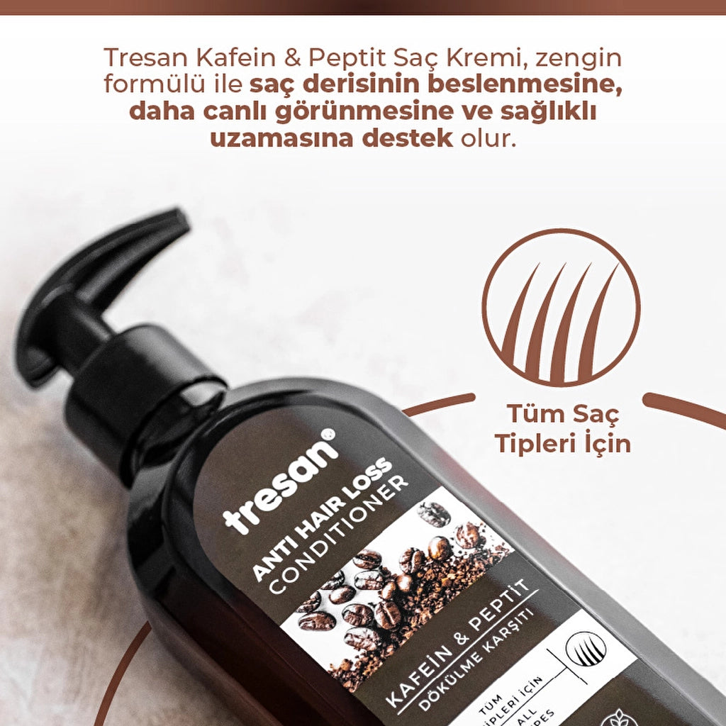 Tresan Caffeine &amp; Peptide Anti-Hair Hair Care Cream 300 ml