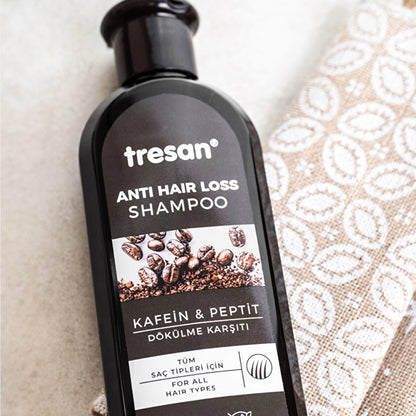 Tresan Caffeine &amp; Peptide Anti-Hair Care Shampoo 300 ml