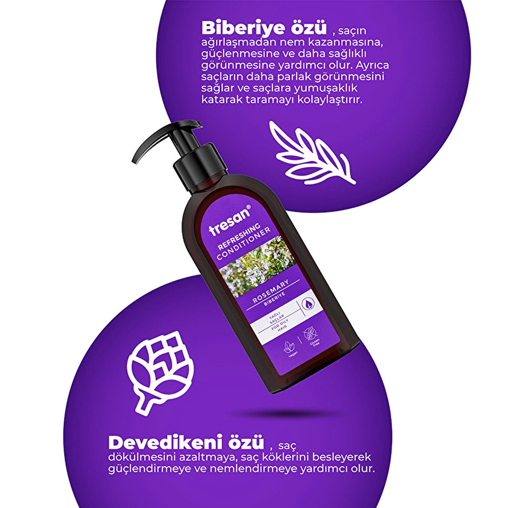 Tresan Rosemary Revitalizing Sulfate-Free Conditioner 300 ml