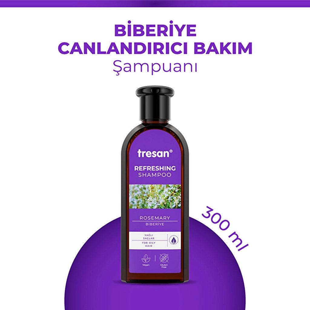 Tresan Rosemary Revitalizing Care Shampoo 300 ml