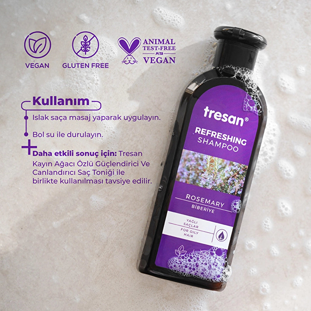 Tresan Rosemary Revitalizing Care Shampoo 300 ml