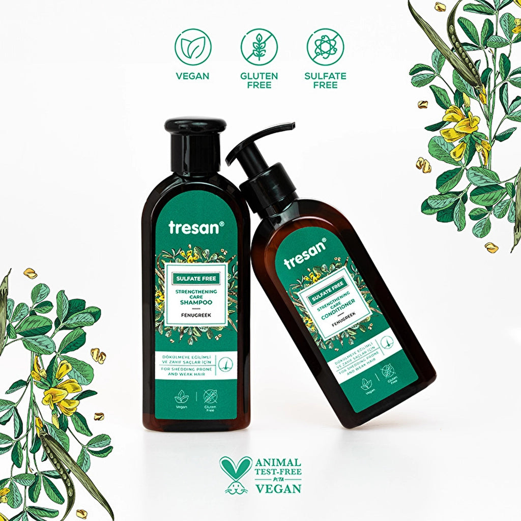 Tresan Fenugreek Strengthening Sulfate-Free Care Shampoo 300 ml