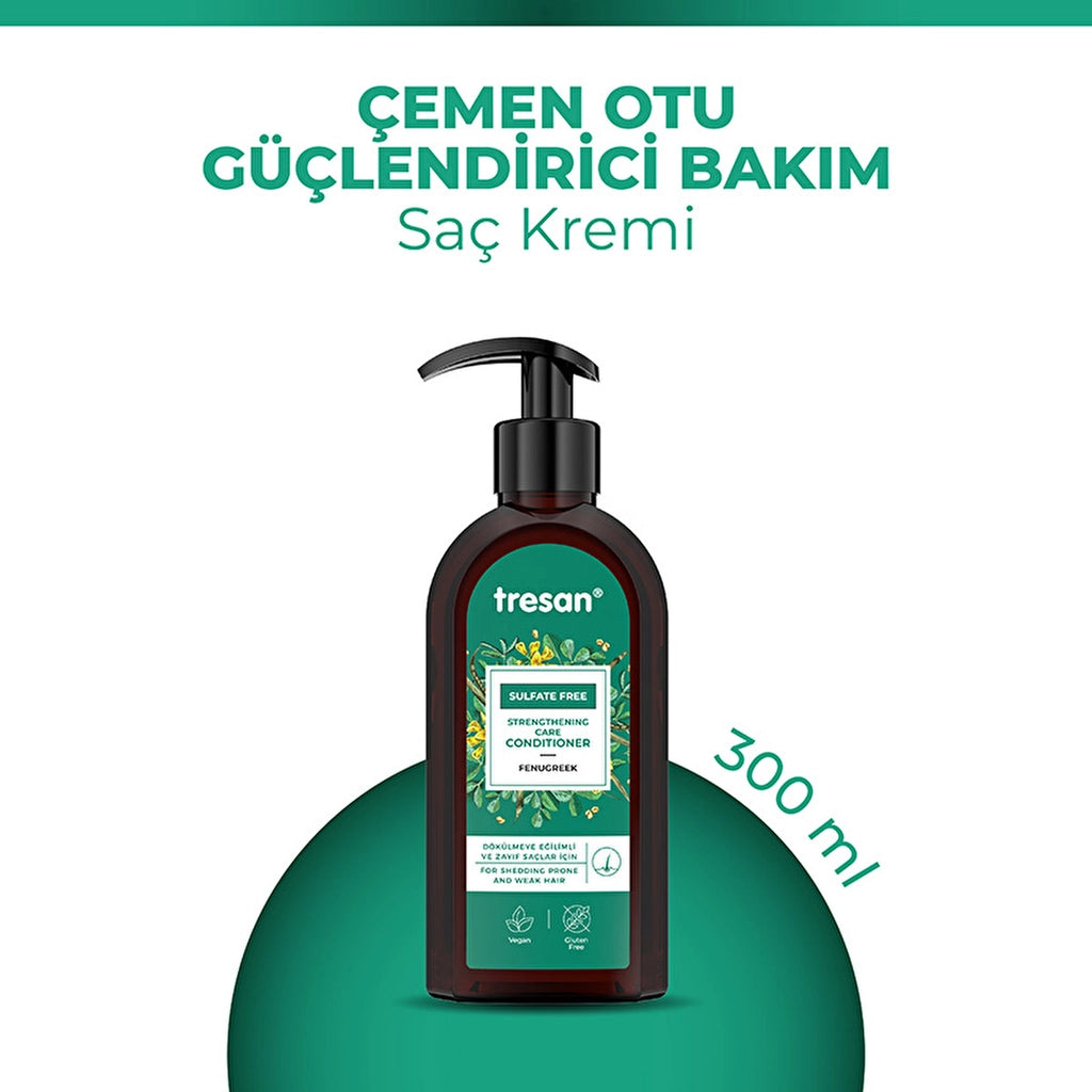 Tresan Fenugreek Strengthening Sulfate-Free Conditioner 300 ml