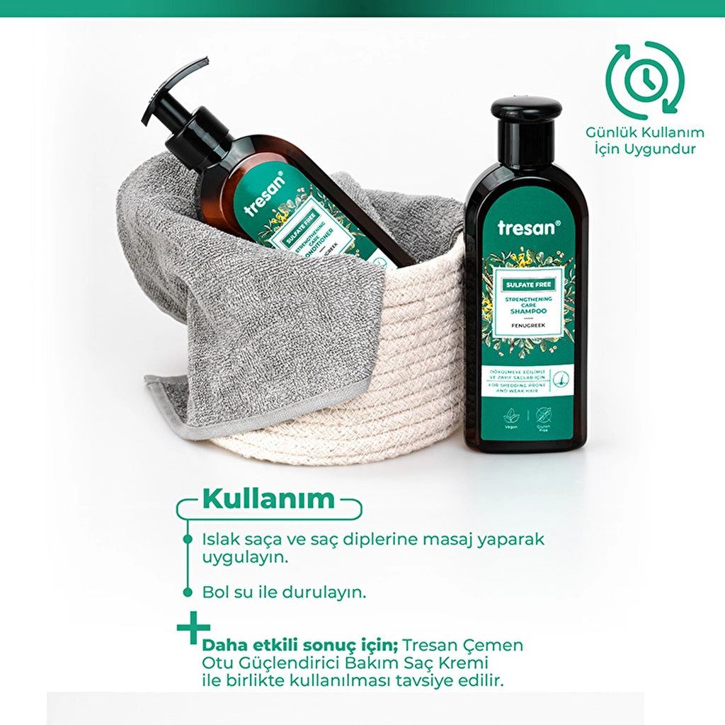 Tresan Fenugreek Strengthening Sulfate-Free Conditioner 300 ml