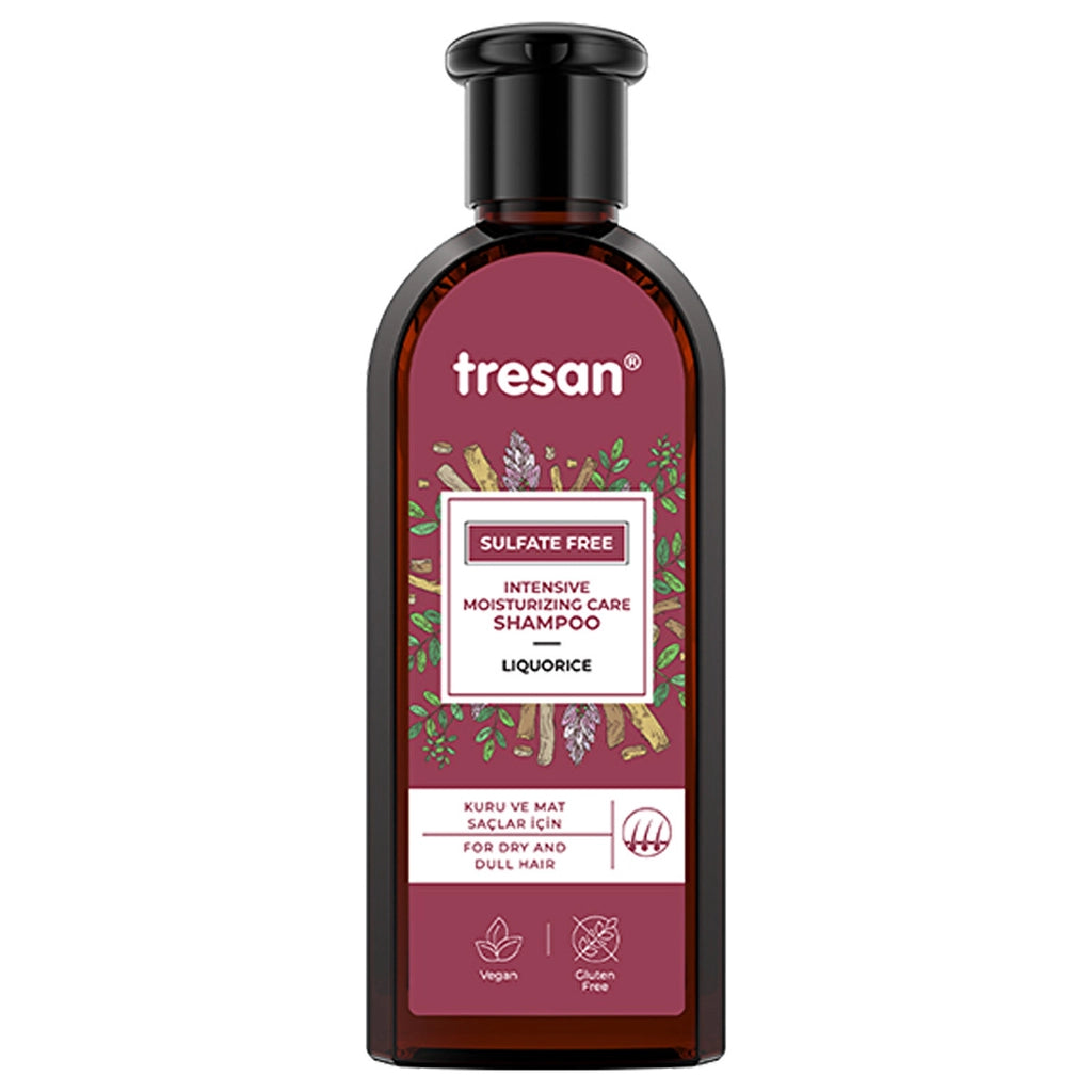 Tresan Licorice Intensive Moisturizing Sulfate-Free Care Shampoo 300 ml