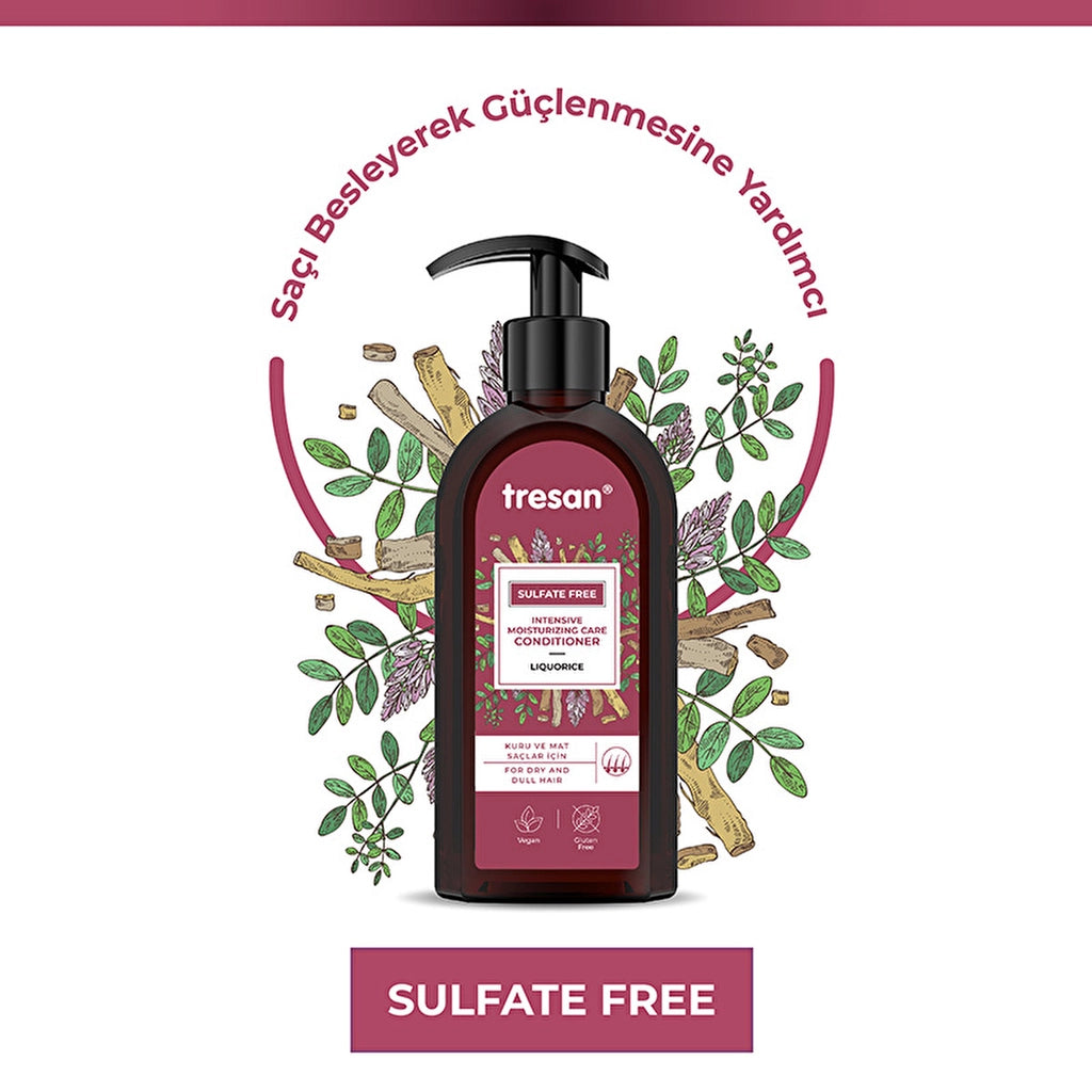 Tresan Licorice Intensive Moisturizing Sulfate-Free Conditioner 300 ml