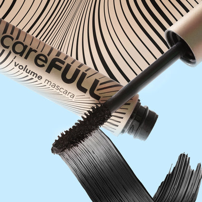 Flormar CareFull Volume Lash Strengthening Plumping Mascara 000 Black
