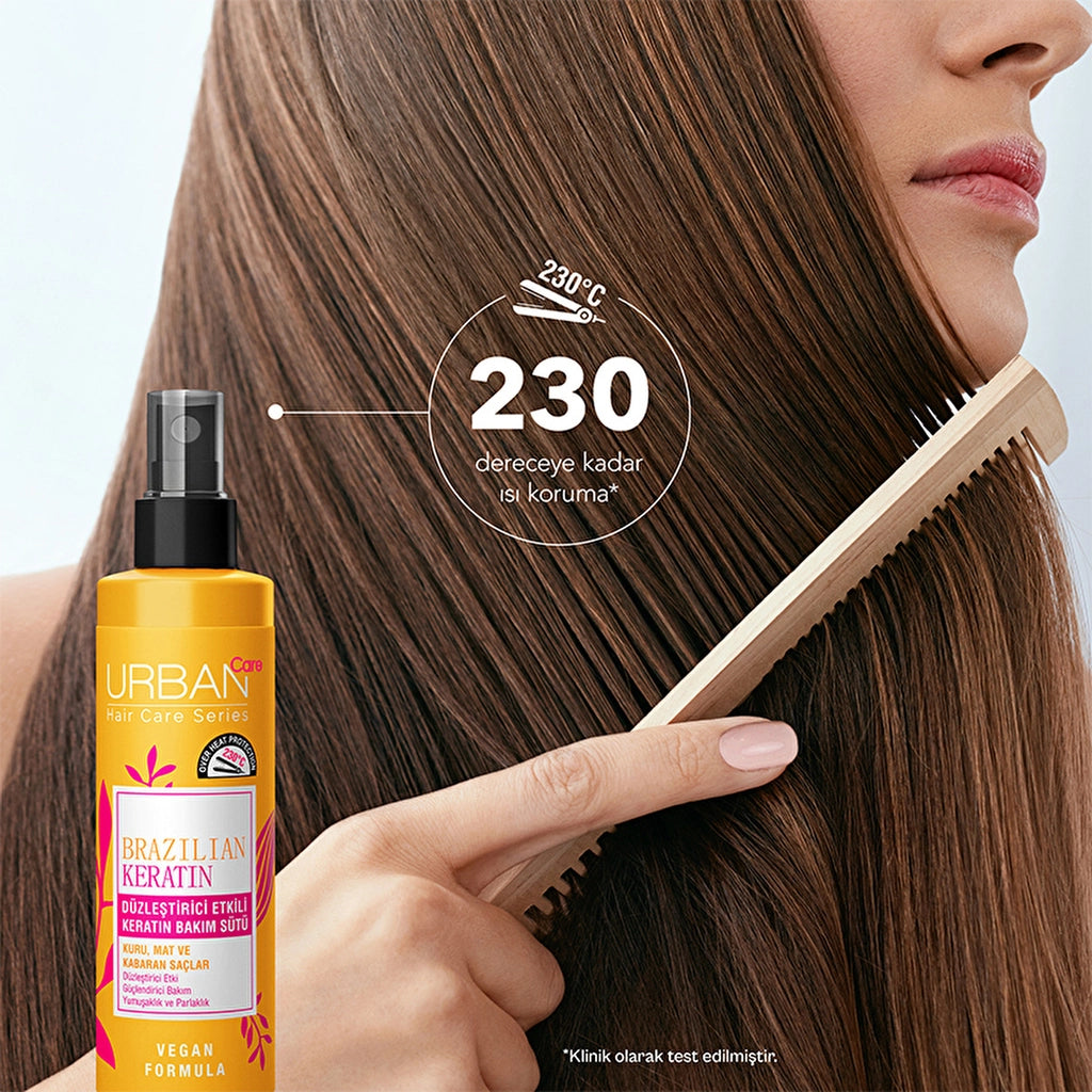 Urban Care Brazilian Keratin Keratin Care Milk with Straightening Effect 200 ml
