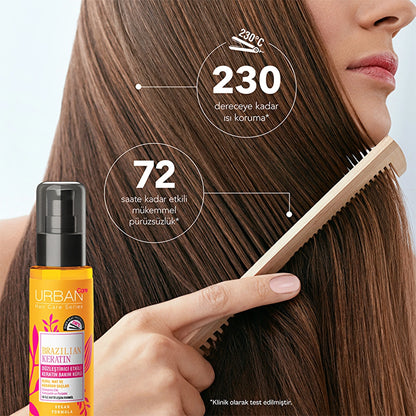 Urban Care Brazilian Keratin Straightening Effective Keratin Care Cure 75 ml