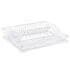 Bee Home Plate Dish Rack Transparent