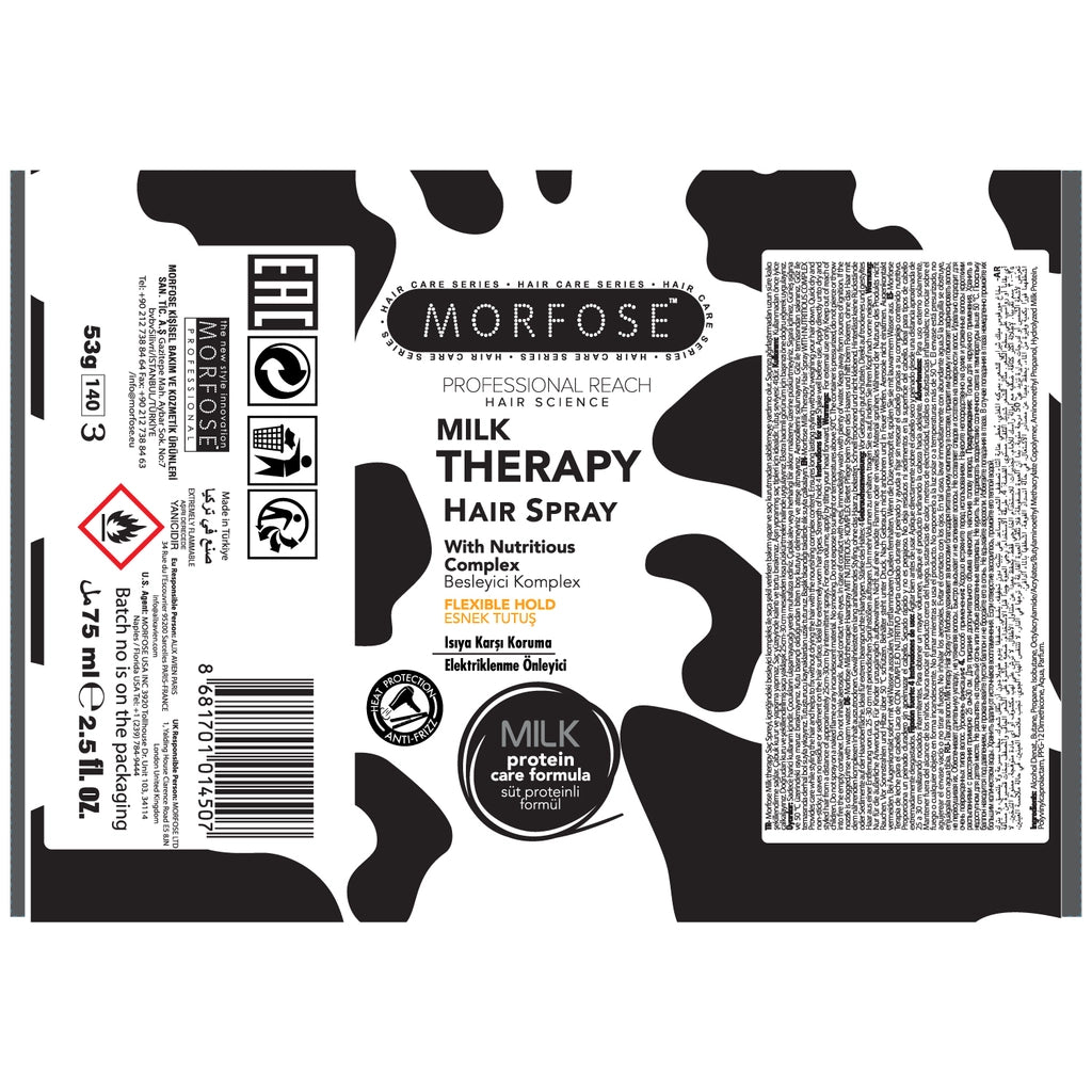 Morfose Milk Therapy Hair Spray 75 ml