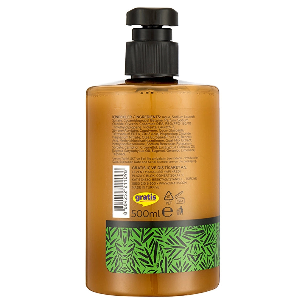 Bee Beauty Pure Olive Oil Turkish Bath Scented Liquid Soap 500 ml