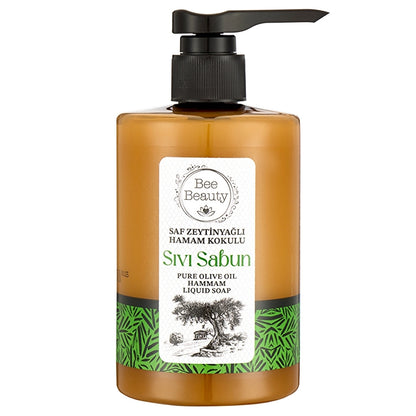 Bee Beauty Pure Olive Oil Turkish Bath Scented Liquid Soap 500 ml