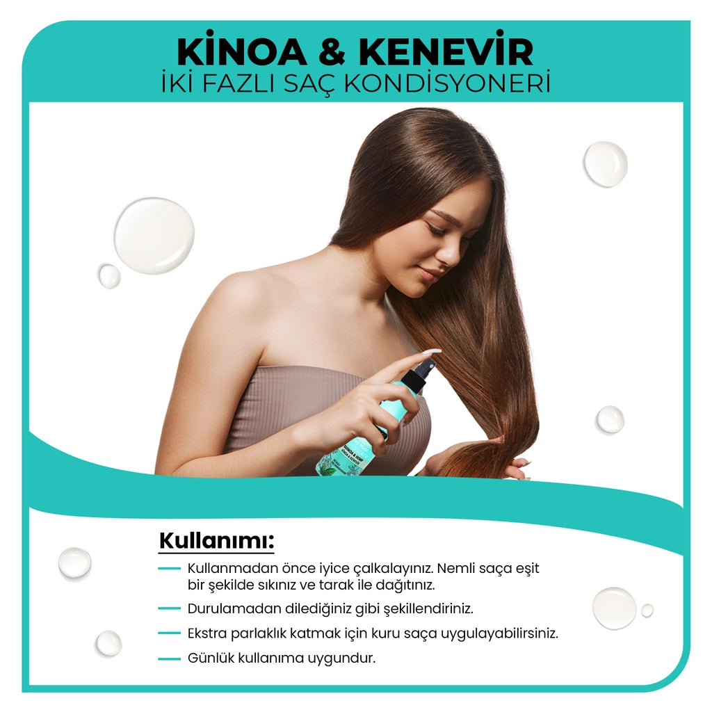 Morfose Quinoa Hemp Dual Phase Blow Dry Water 220 ml