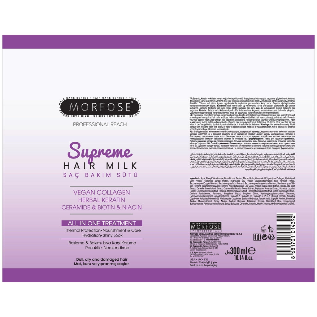 Morfose Supreme Hair Care Milk 300 ml