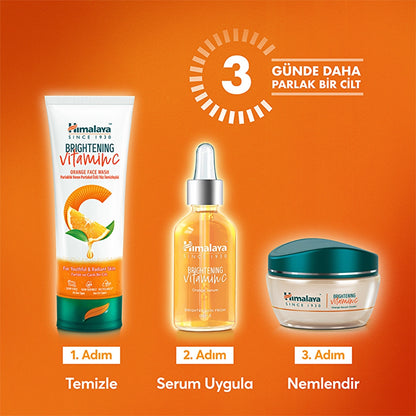 Himalaya Brightening Brightening Vitamin C Orange Extract Serum Cream 50 gr