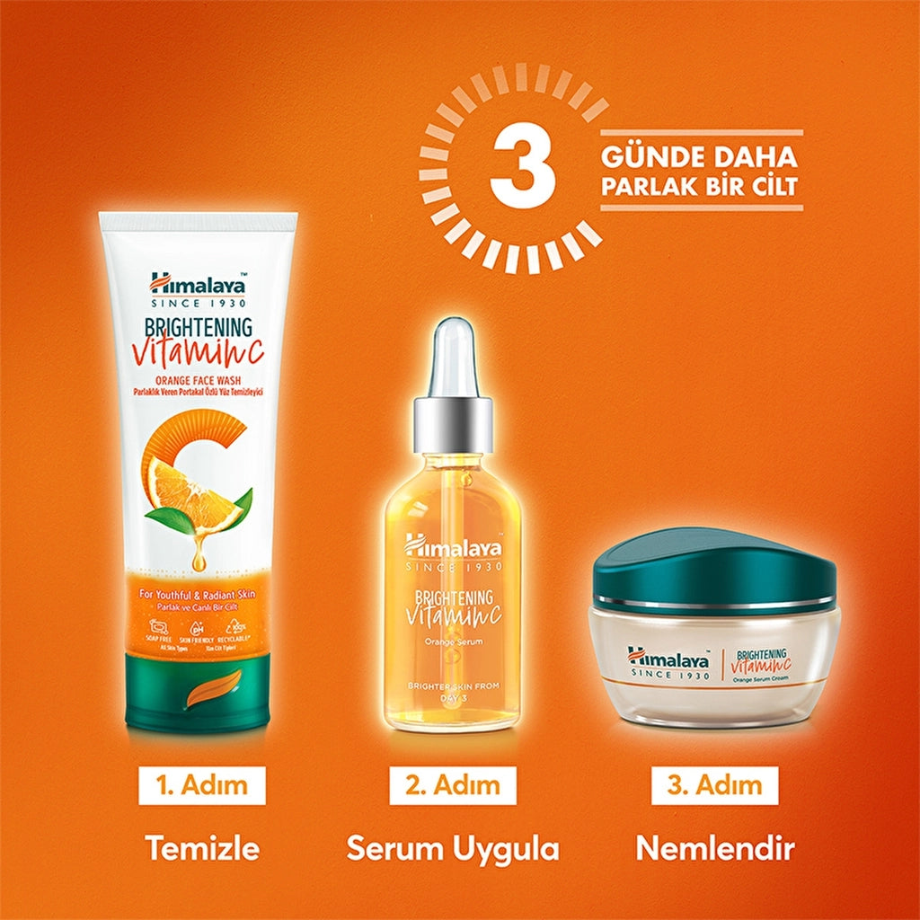 Himalaya Brightening Vitamin C Orange Extract Facial Cleanser 100 ml