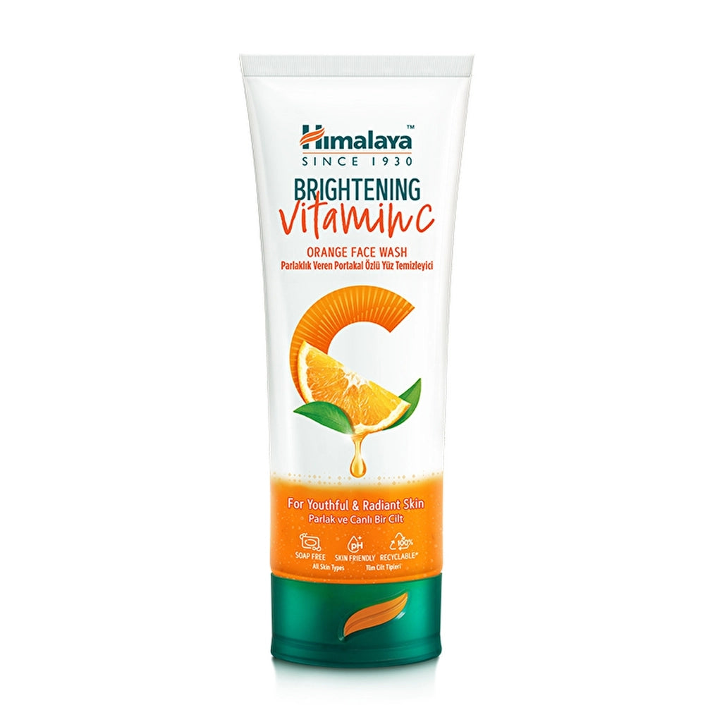 Himalaya Brightening Vitamin C Orange Extract Facial Cleanser 100 ml