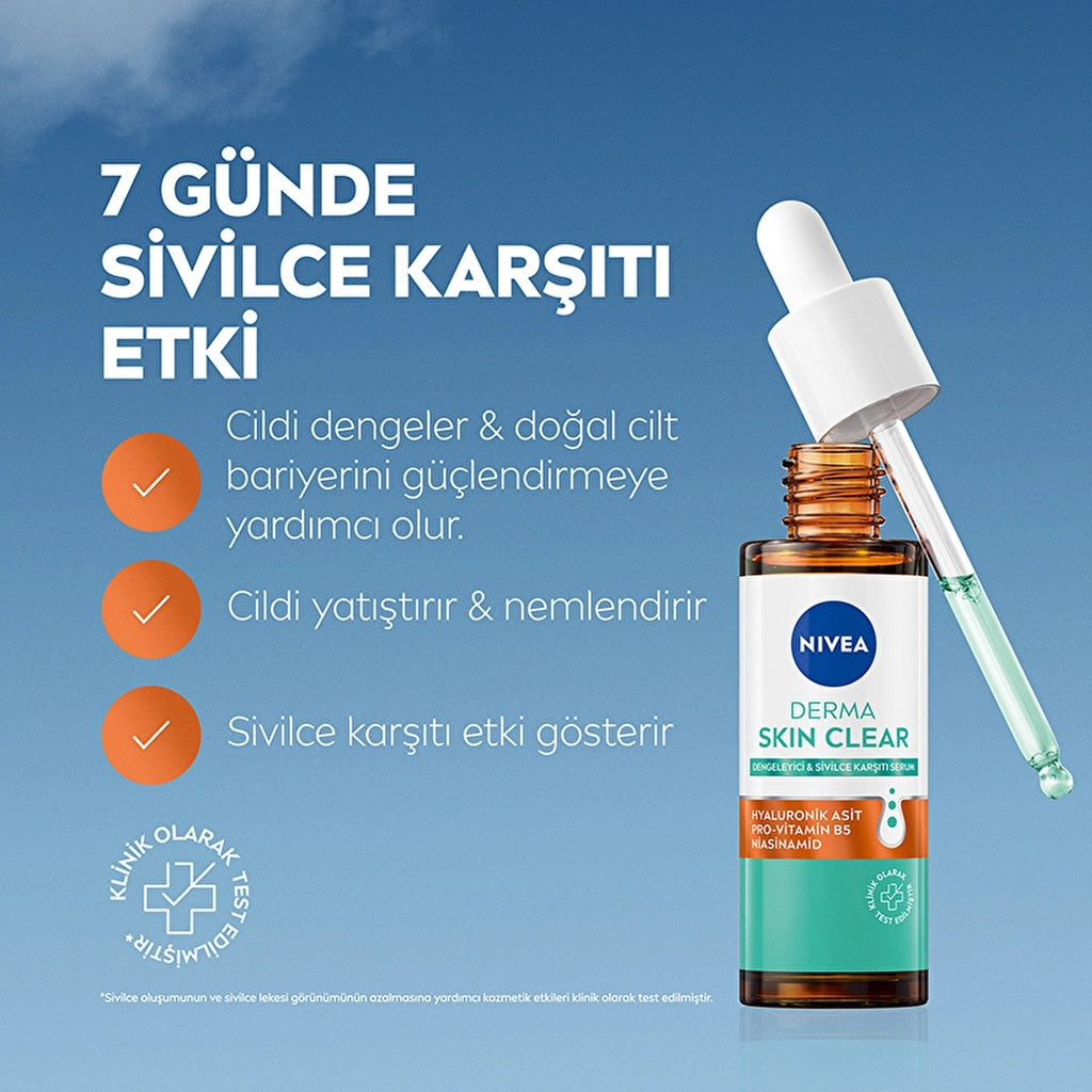 Nivea Derma Skin Clear Balancing and Anti-Acne Serum 30 ml